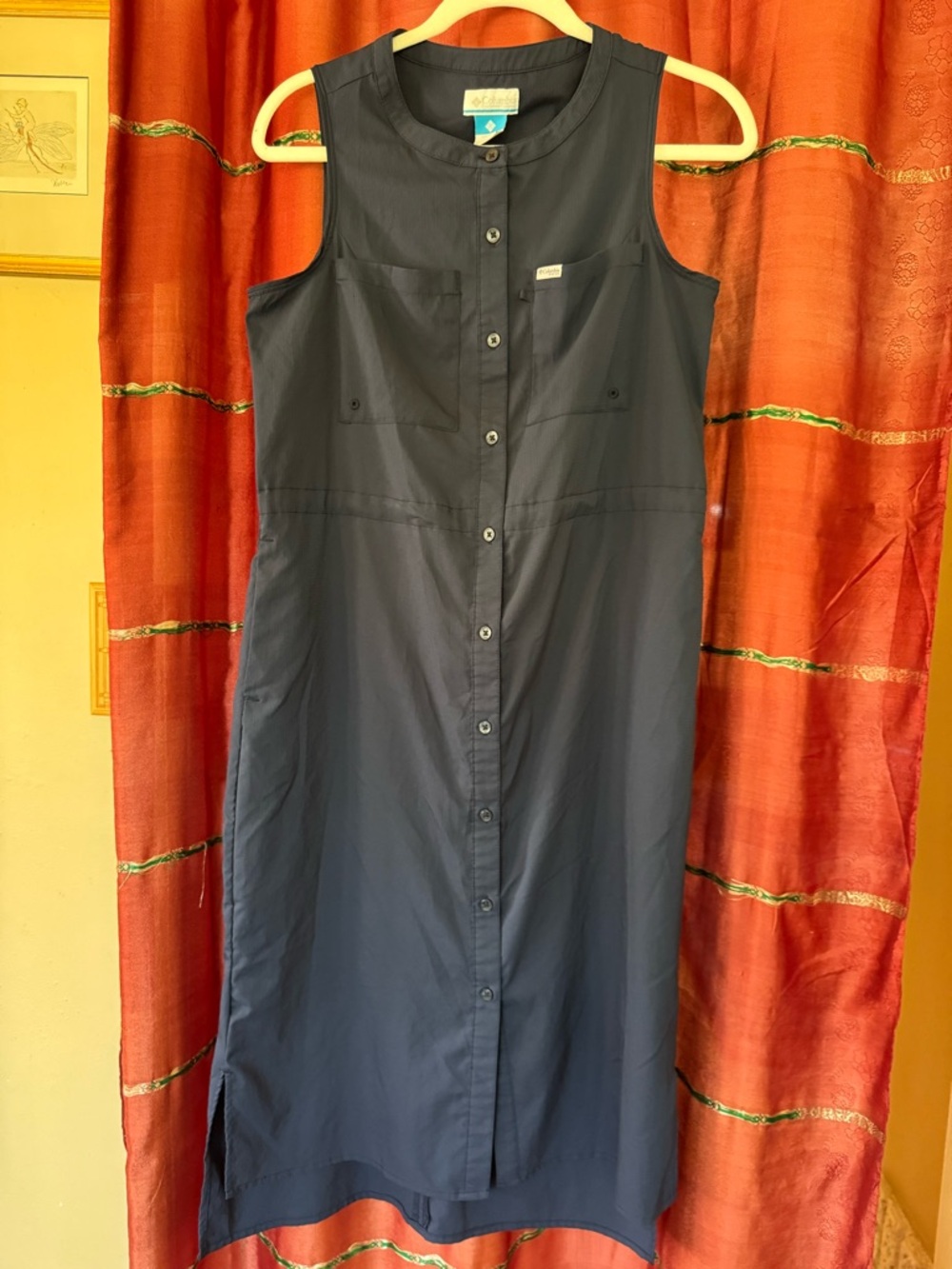 Columbia PFG Womens Omni-Shade UPF40 Shirt Dress Size Small